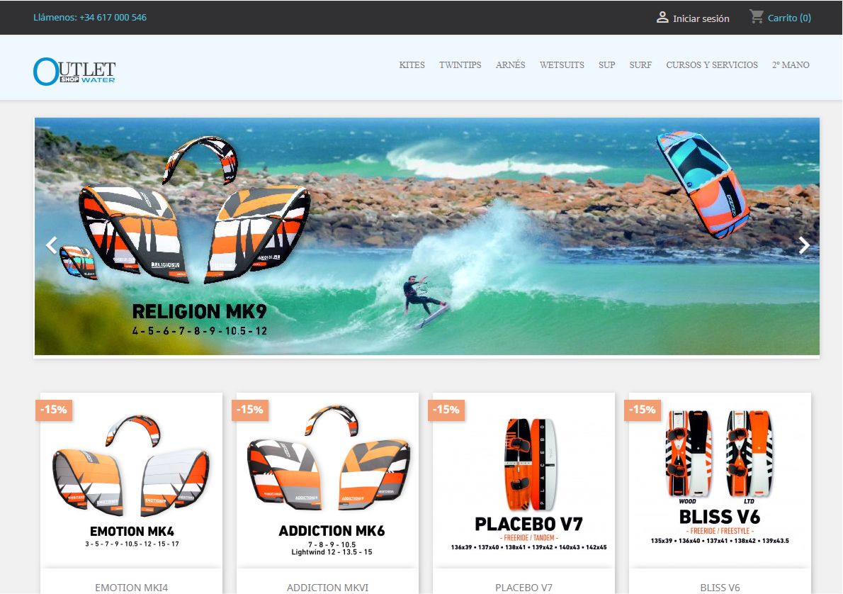 Tienda Online WaterSports